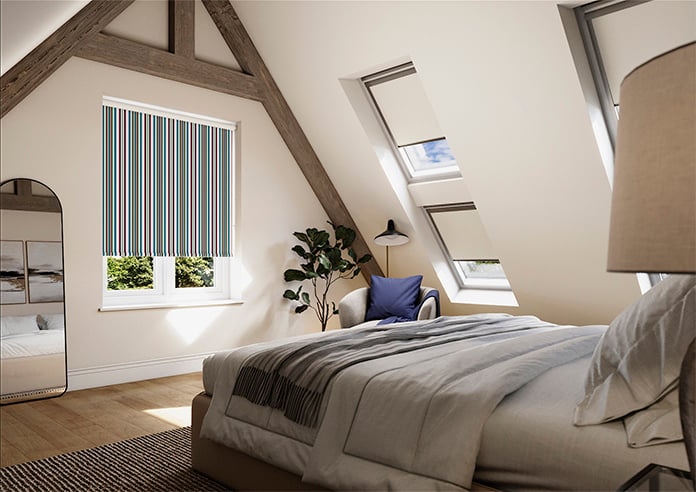 The British Stripe Co. Elizabeth, London No.1 - Roller Blind - Image 7